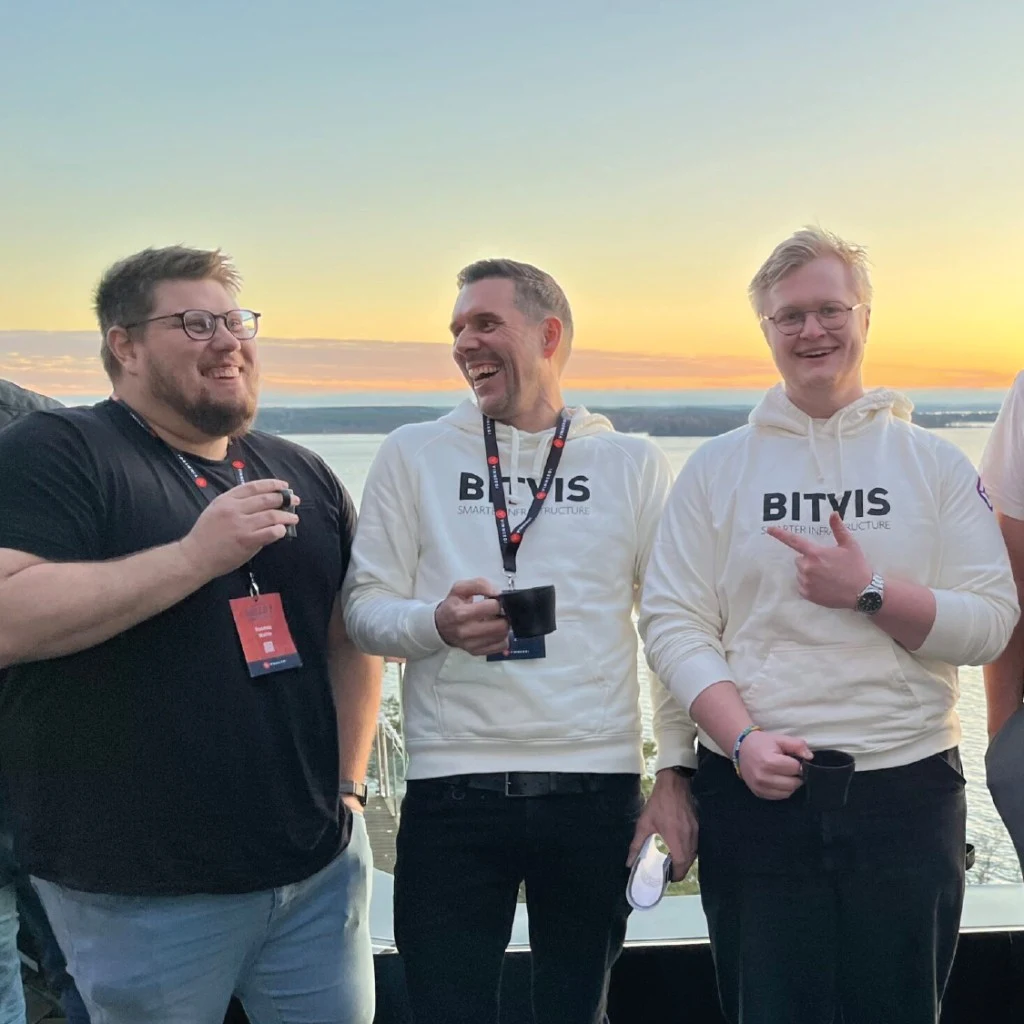 Bitvis-team utomhus