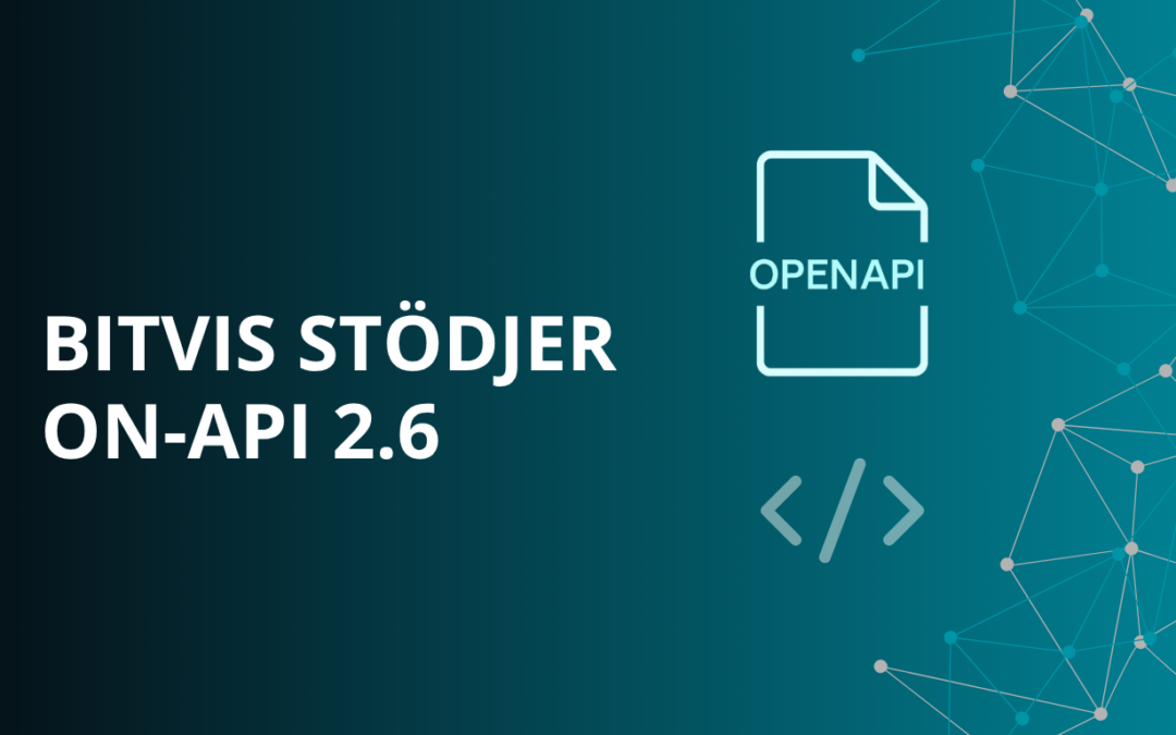 Bitvis stödjer ON-API 2.6 – för en mer öppen fiberbransch